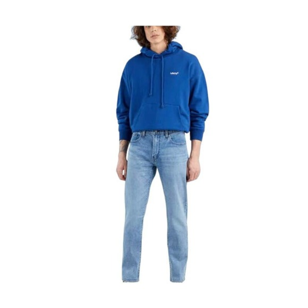 New Levi’s 502 Men’s Cut Off Denim Jeans size 32”x 32” Medium Wash 5‎ pocket zip